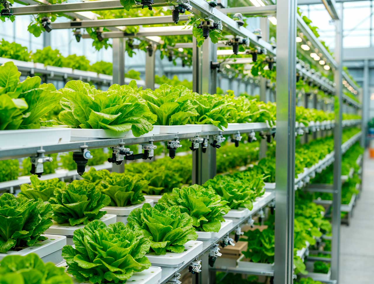 Dashboard de monitorización en tiempo real de condiciones de cultivo en granja vertical