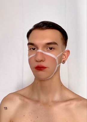 Portrait of artist Filip Ćustić, creator of Pi(x)el, in technical collaboration with Maedcore