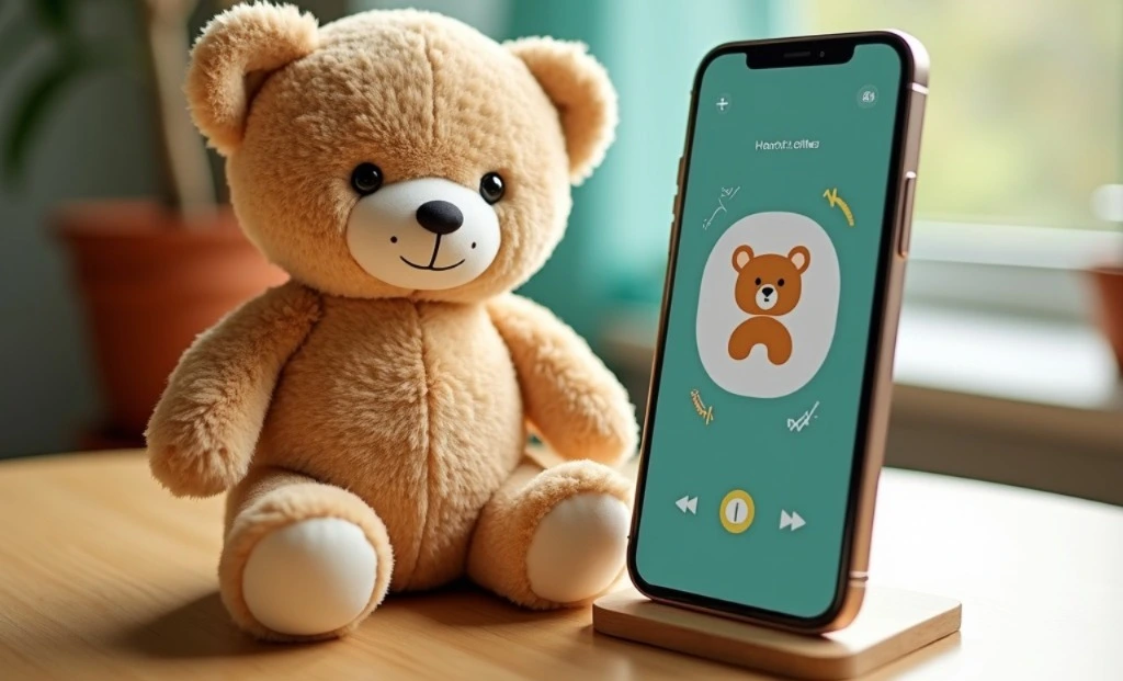 AI robot plush toy for therapeutic support of children with ASD and social communication difficulties