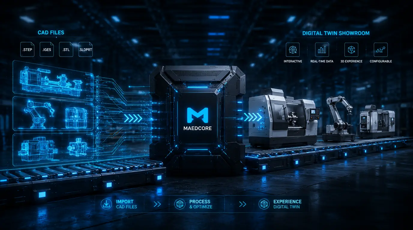 From CAD File to Virtual Showroom: How to Turn Your Product Catalogue into a Digital Twin