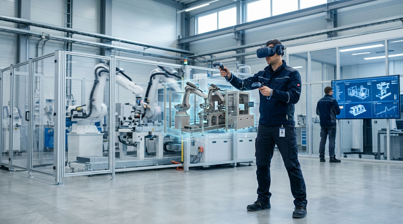 Digital Twin Showrooms for Industrial Machinery Manufacturers