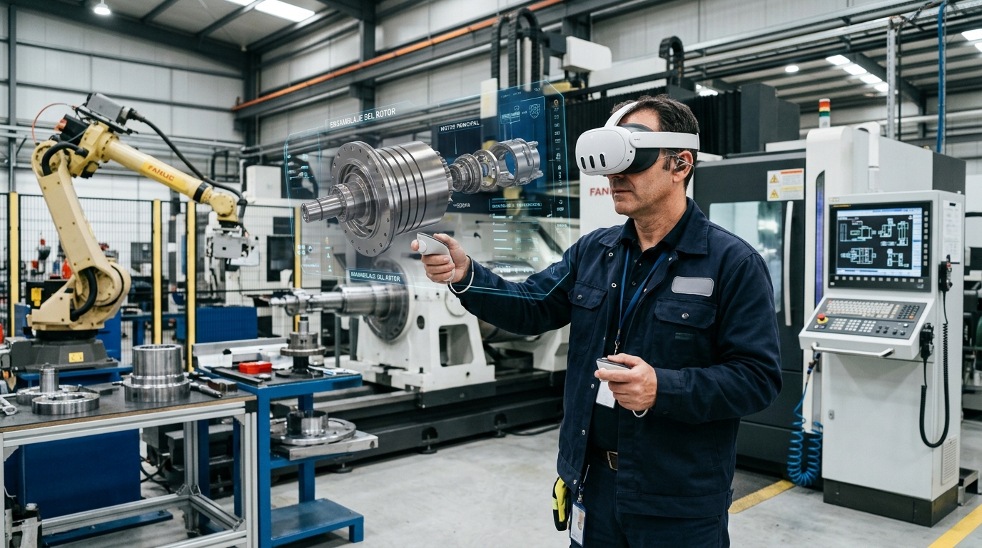 OmniViewer in Action: Inside Maedcore's VR Showroom for Industrial Machinery